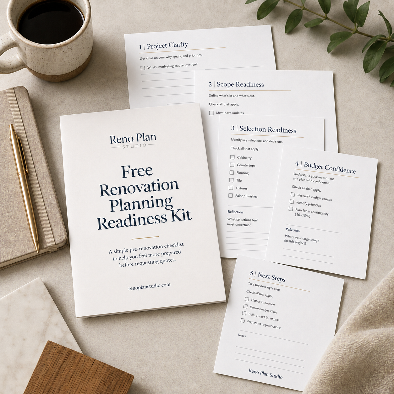 Free Renovation Planning Readiness Kit
